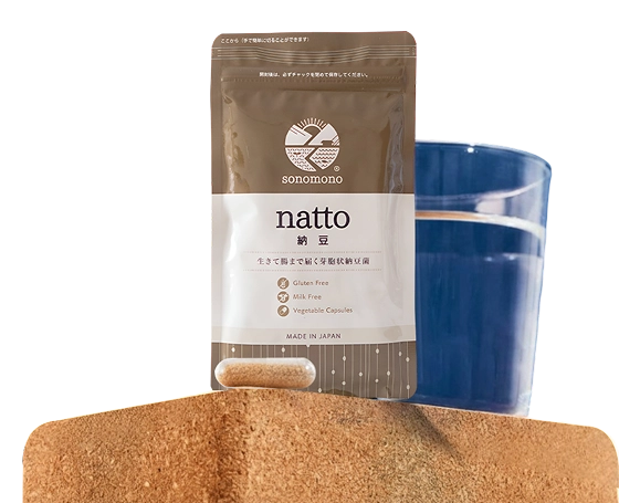 Japanese fermented soybean product for healthy eating choice